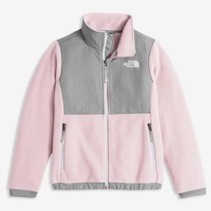 The North Face Denali fleece jacket pink gray